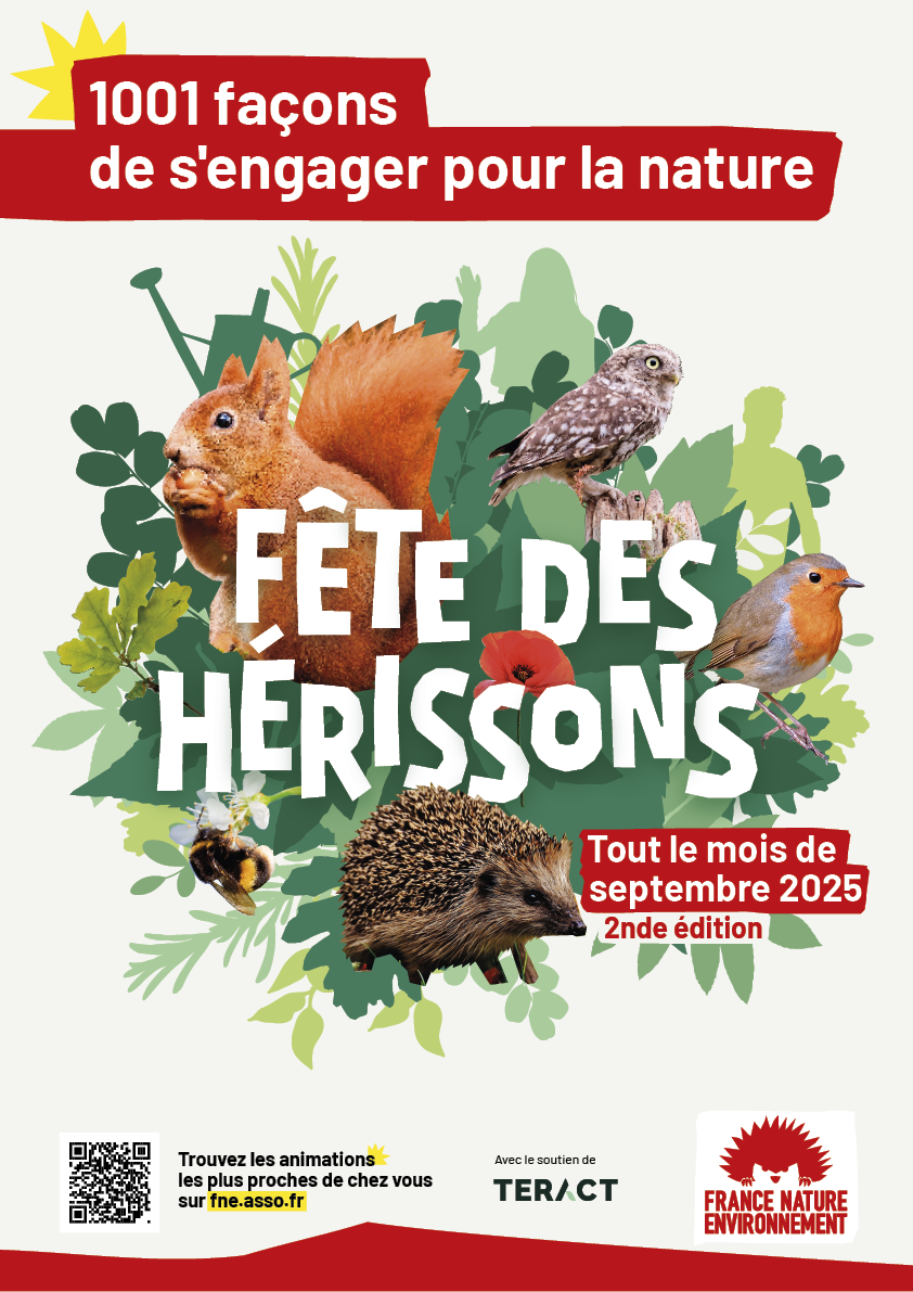 Affiche Fête des Hérissons 2025