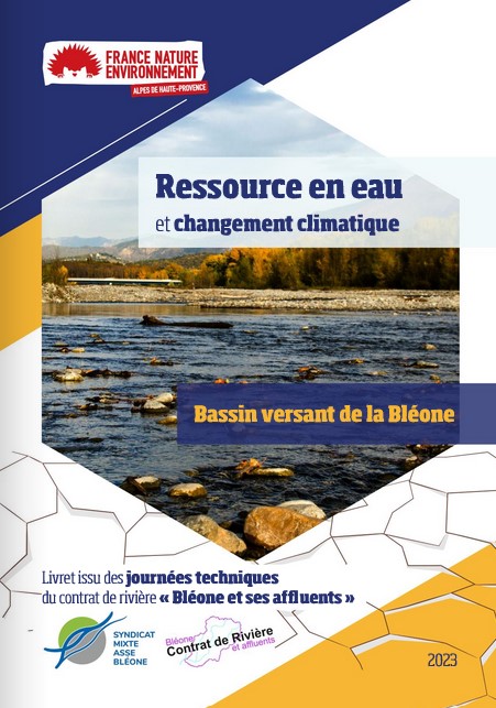 Page de présentation ressource en eau bassin versant de la Bléone