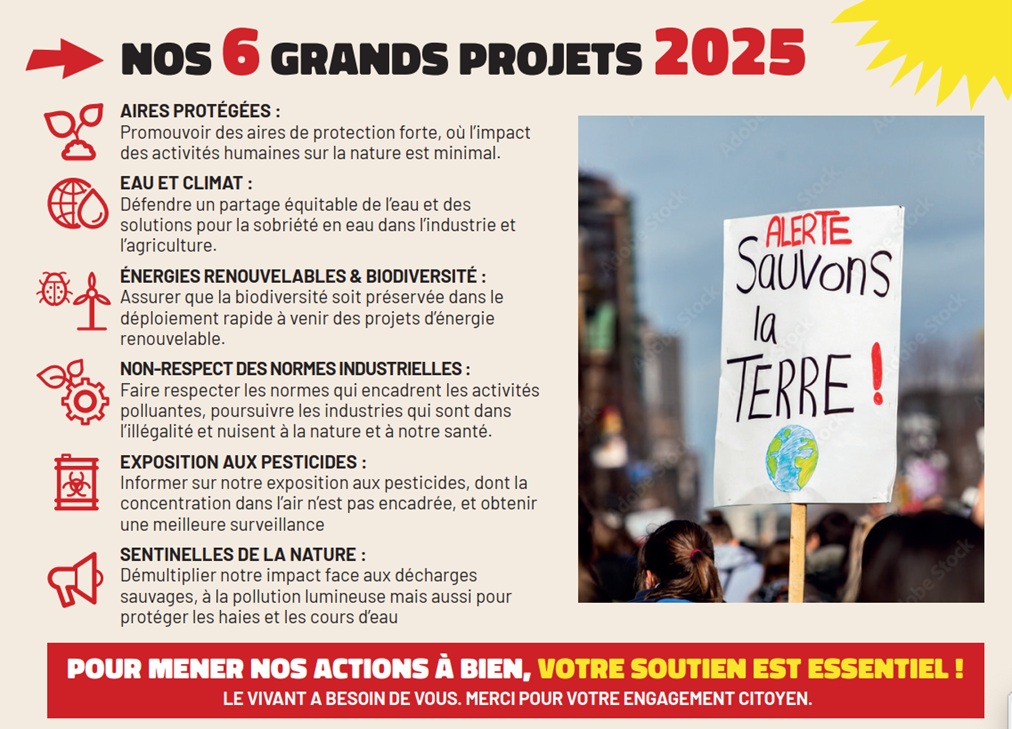 Nos 6 grands projets pour 2025 ! Votre soutien est essentiel