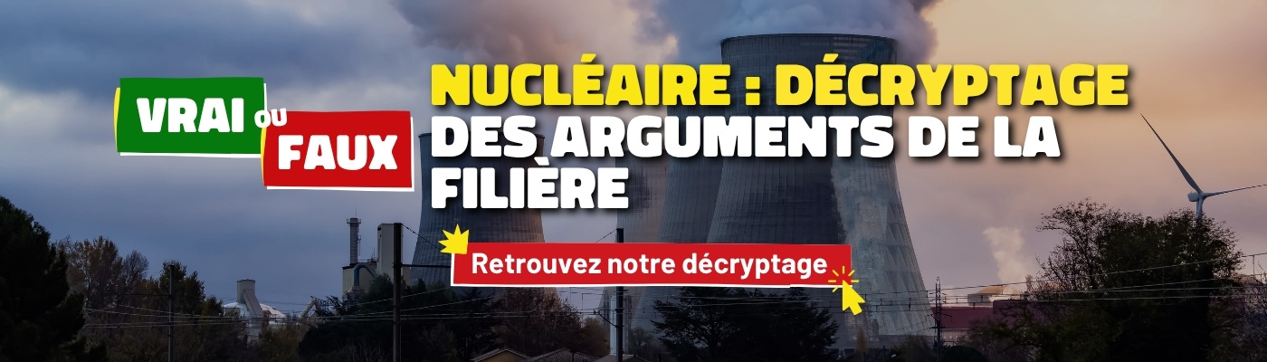Consultez notre vrai-faux sur la filière du nicléaire en cliquant ici