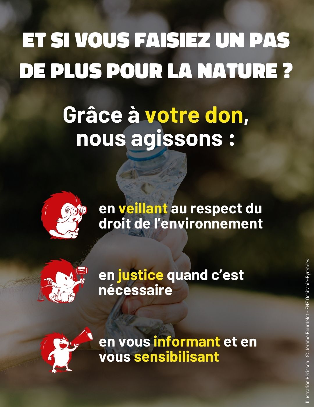 Et si vous faisiez un pas de plus ? Faites un don