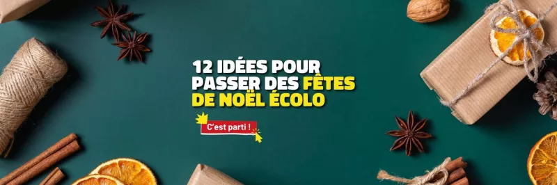 Pour découvrir 12 idées pour passer des fêtes de Noël écolo cliquez ici