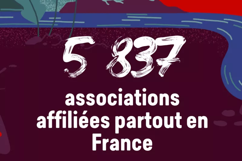 5 837 associations affiliées