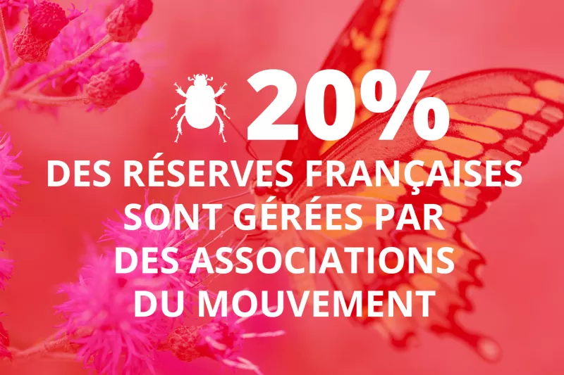 20% des réserves françaises sont gérées par des associations fne