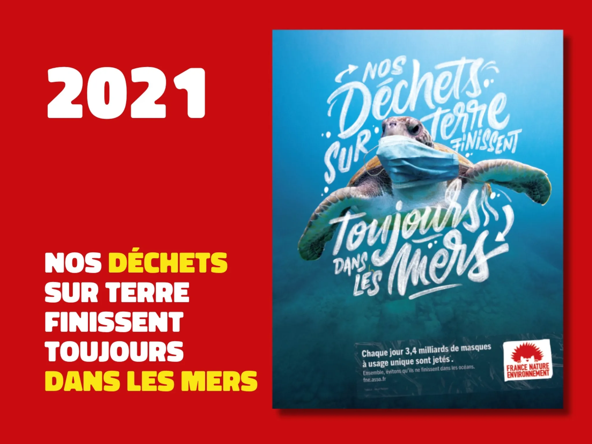 Aperçu de l'affiche "Nos déchets sur Terre finissent toujours dans les mers"