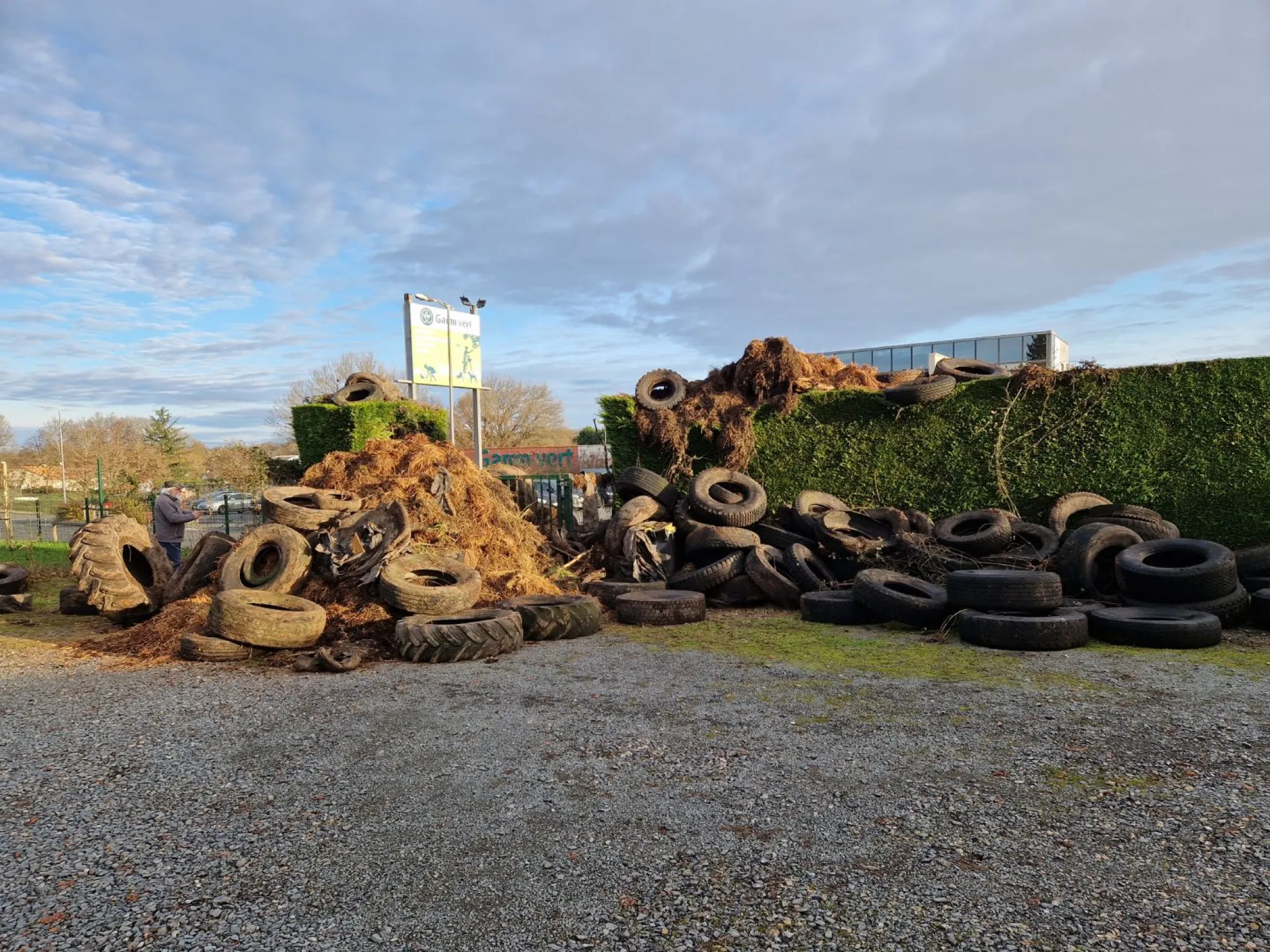 Photo dégradation de la Coordination Rurale ©Vienne Nature