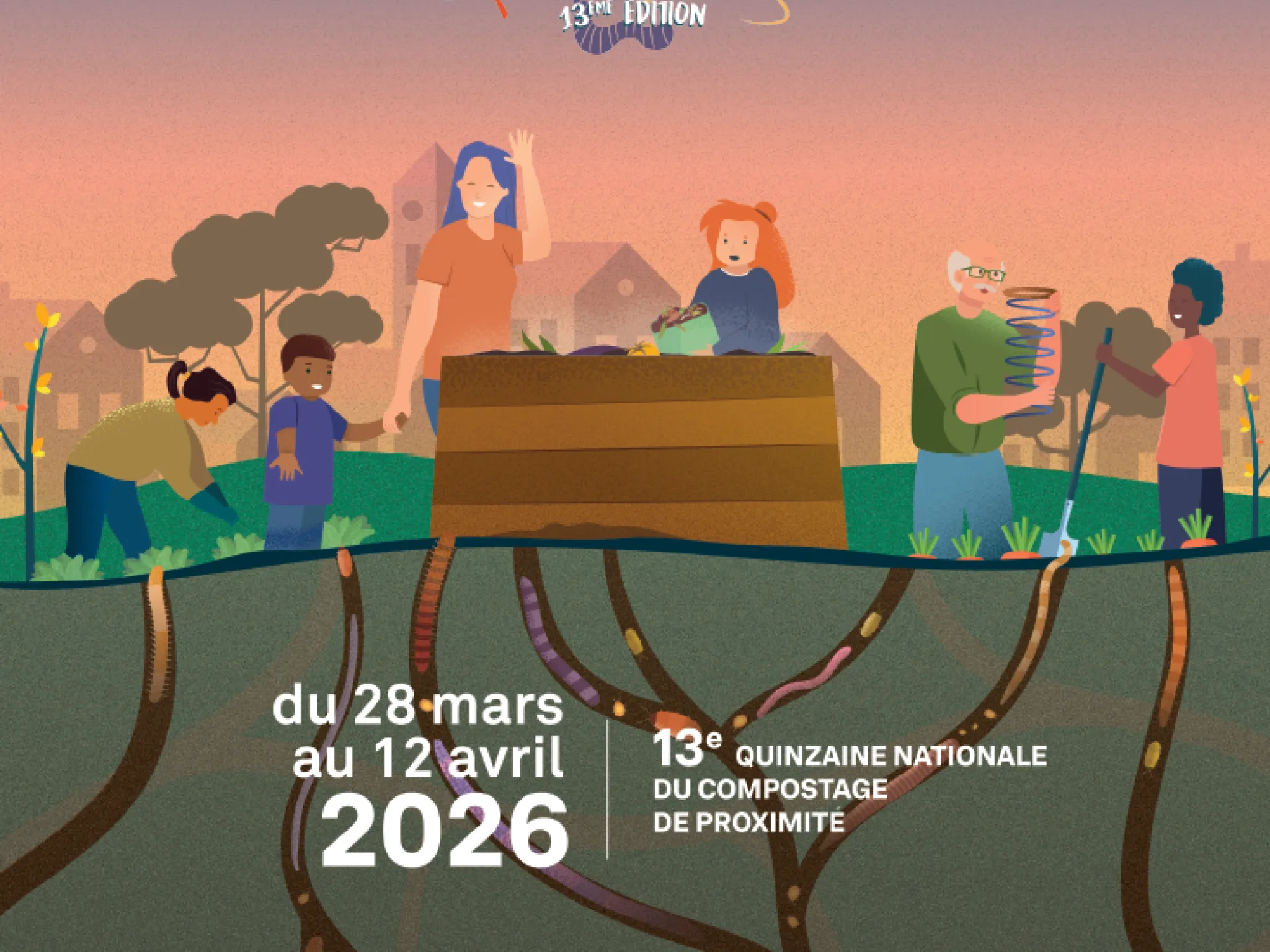 Visuel de Tous au compost