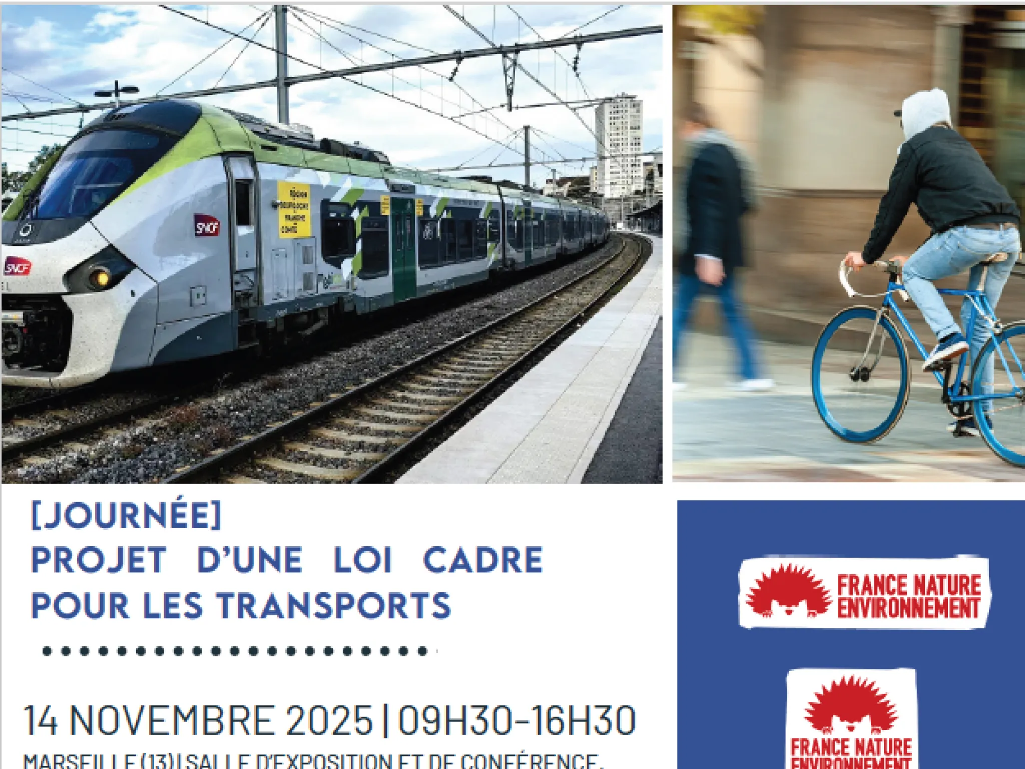 Journée mobilités sur la "loi cadre" - 14 novembre - par FNE PACA