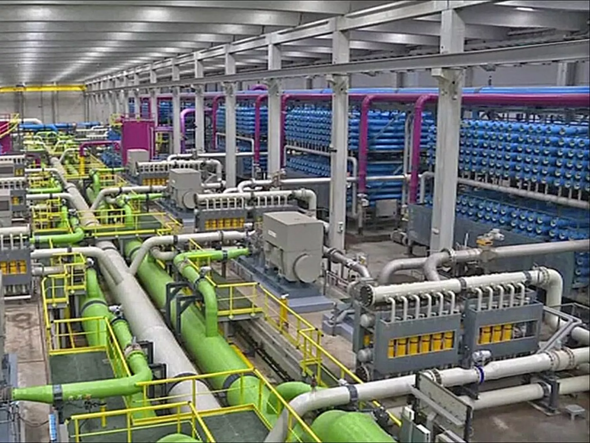 Usine de dessalement de l'eau de mer