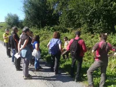 Le groupe en formation à Liart (08)