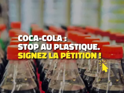 Signez la pétition pour demander à Coca-Cola et l'industrie des boissons à dire stop au platique