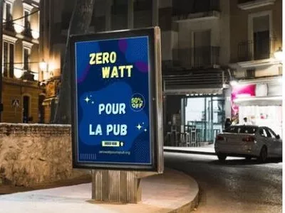 zero watt pour la pub