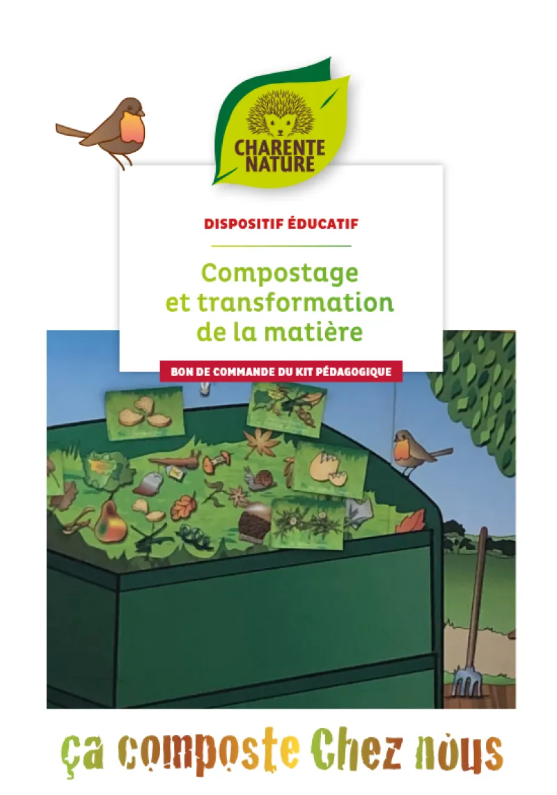 Visuel du dispositif éducatif "ça composte chez nous"