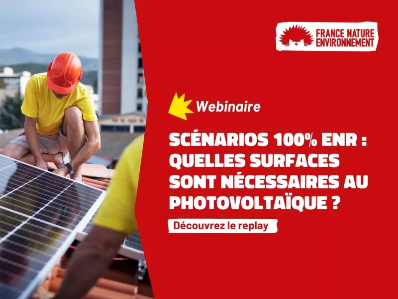 Découvrez dans cet article notre webinaire sur le photovoltaïque et les sufaces nécessaires à son déploiement